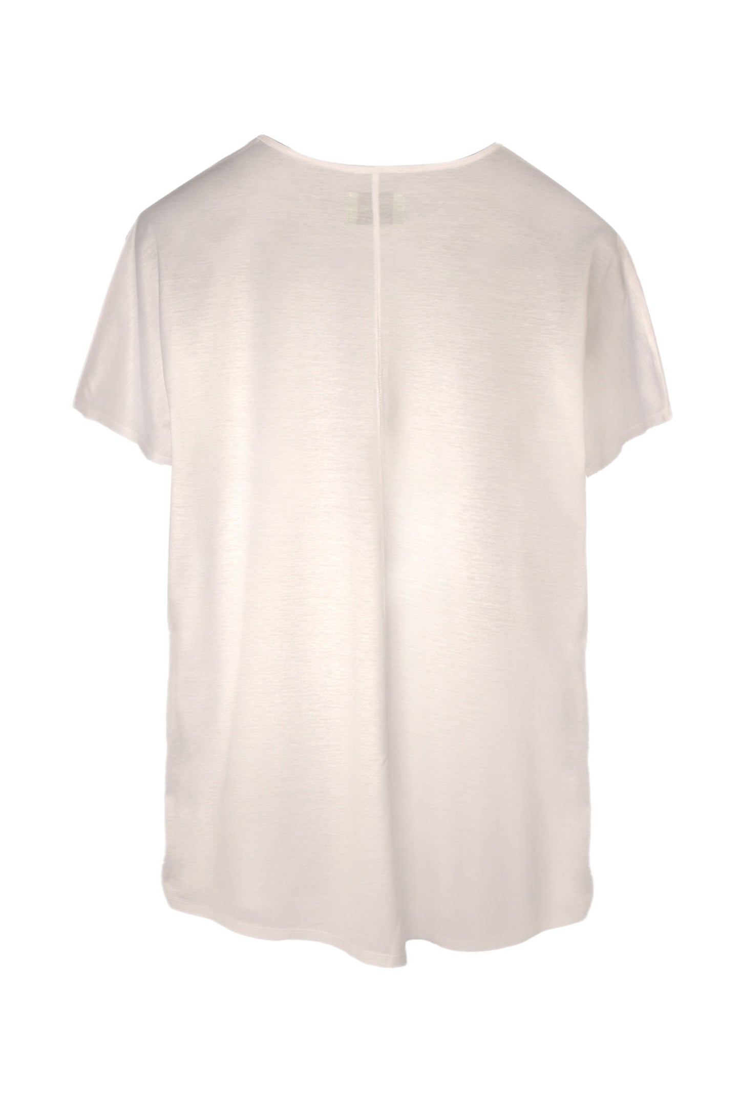 WHITE T-SHIRT | MERCERIZED COTTON