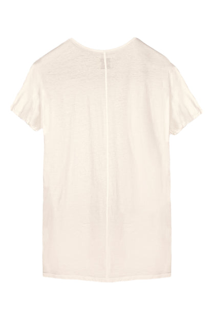WHITE JERSEY T-SHIRT | JERSEY COTTON