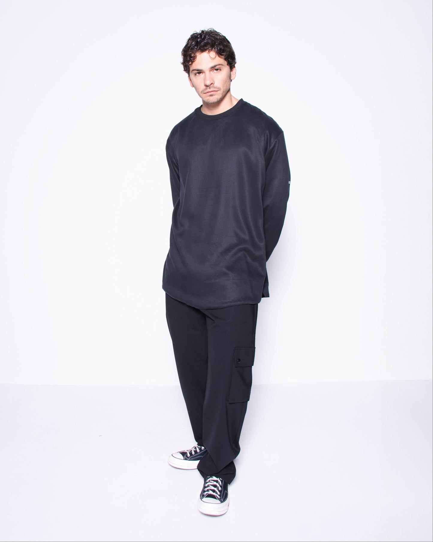 REVERSIBLE SILK COTTON TOP WITH VELVET REVERSED SIDE X AB CHROMOSOME DRAWING