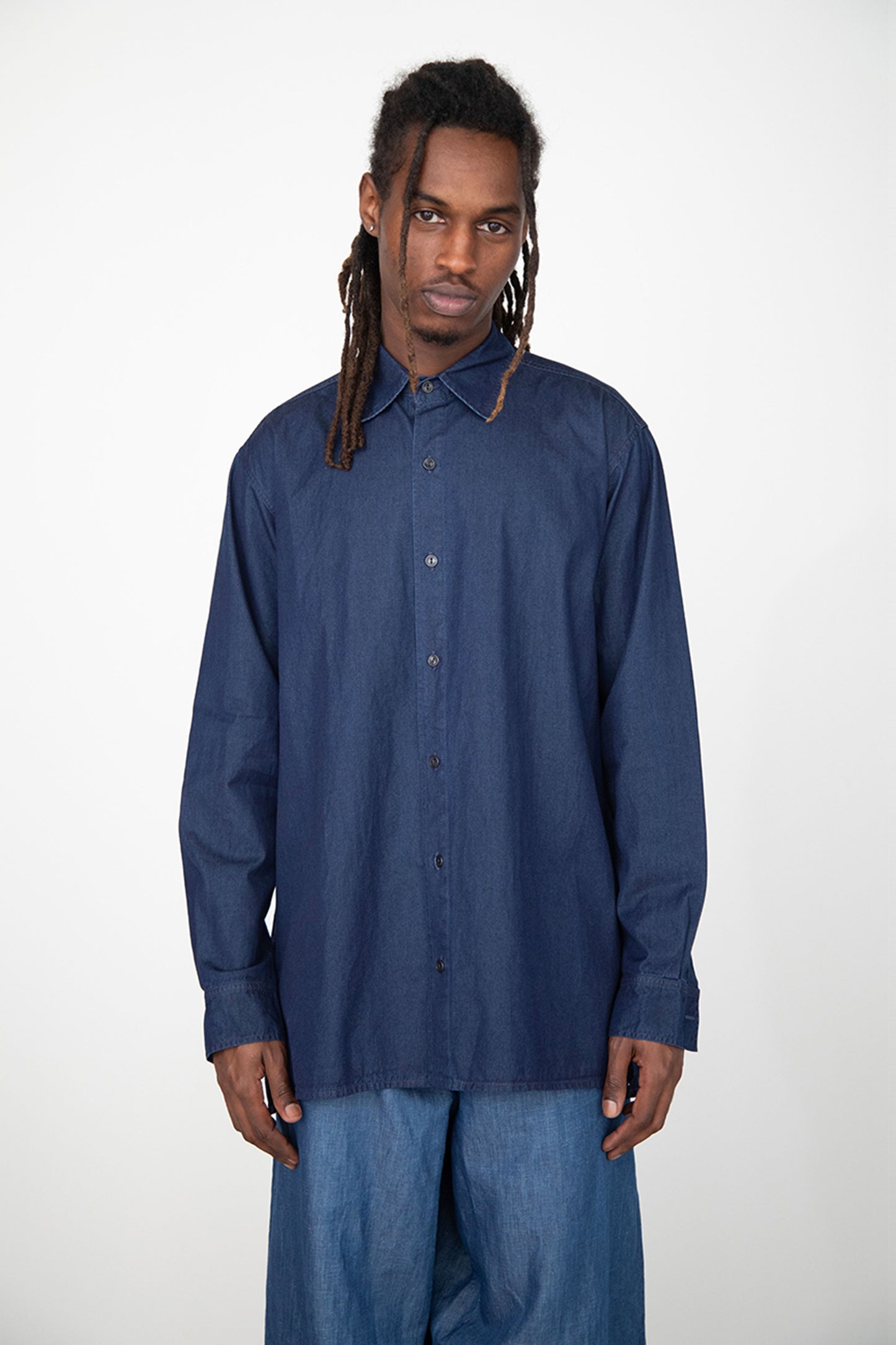 MISSOURI LIGHT DENIM INDIGO DYED SHIRT