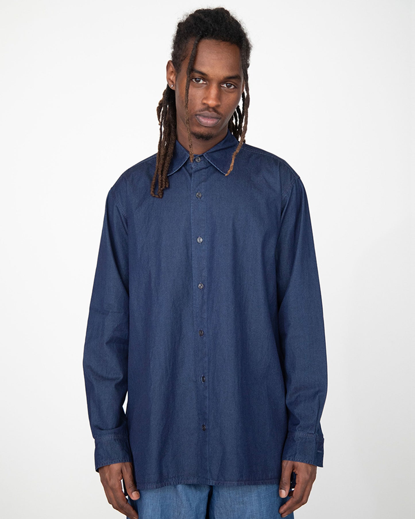 MISSOURI LIGHT DENIM INDIGO DYED SHIRT