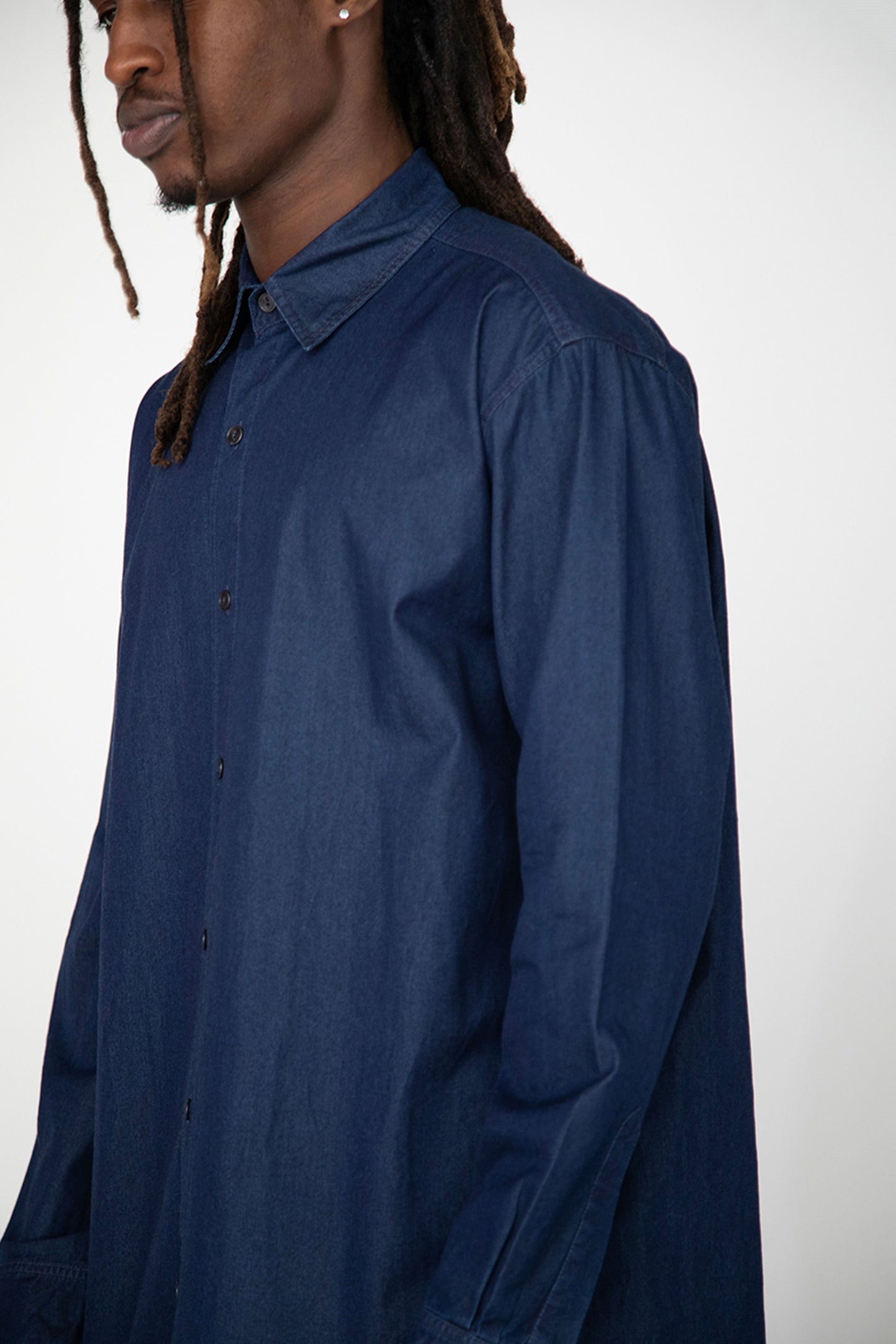 MISSOURI LIGHT DENIM INDIGO DYED SHIRT