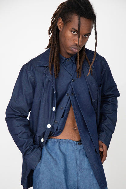 MISSOURI LIGHT DENIM INDIGO DYED SHIRT